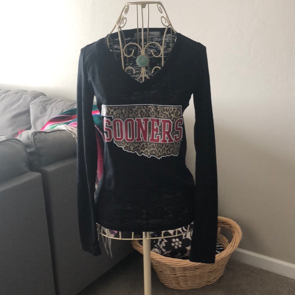Black v-neck